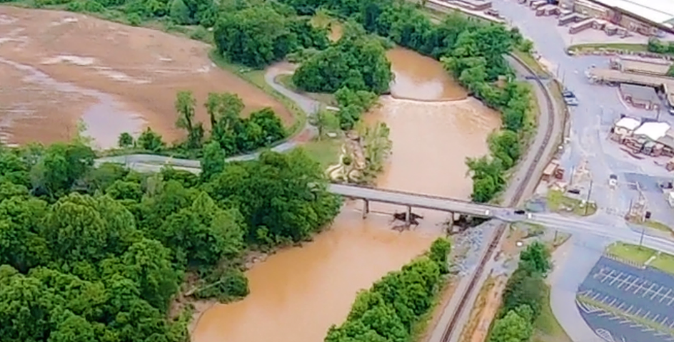 Flooding of Mayo and Dan Rivers
